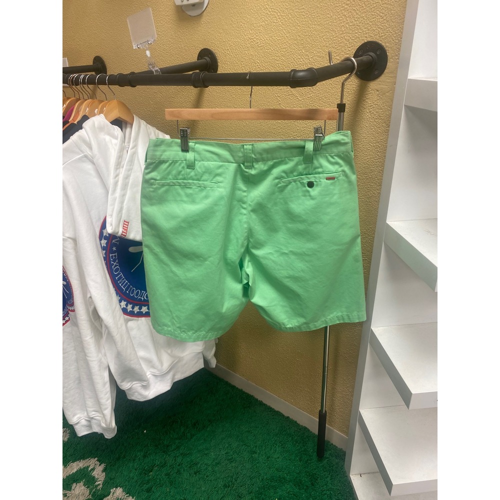 Supreme Work Shorts Mint Green Size 34 Mens Twill Chino Streetwear Casual
